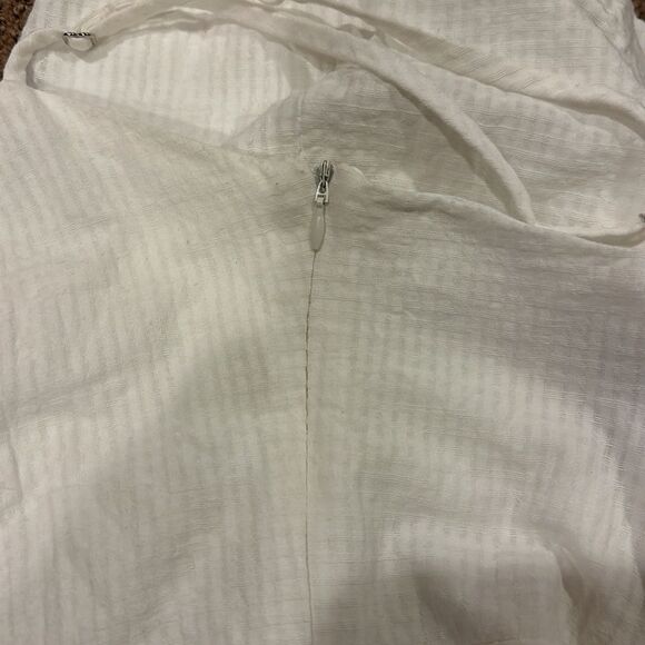 AQUA Women’s White Adjustable Strap Dress - Picture 6 of 7